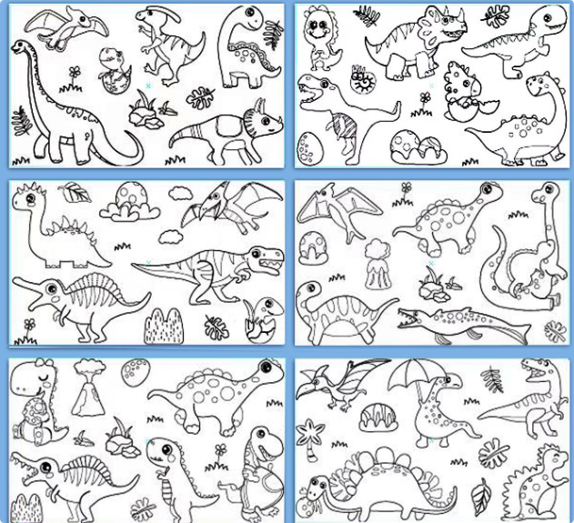 ColoringPaper™ - Unleash your little one's creativity! - XXL Coloring Page