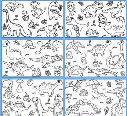 ColoringPaper™ - Unleash your little one's creativity! - XXL Coloring Page