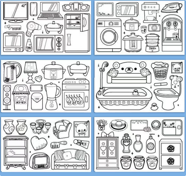 ColoringPaper™ - Unleash your little one's creativity! - XXL Coloring Page