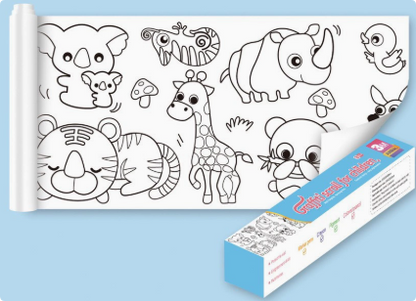 ColoringPaper™ - Unleash your little one's creativity! - XXL Coloring Page