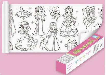 ColoringPaper™ - Unleash your little one's creativity! - XXL Coloring Page
