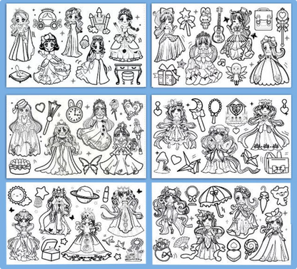 ColoringPaper™ - Unleash your little one's creativity! - XXL Coloring Page