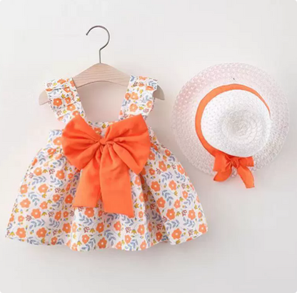 Mini Fashion™ – Sweet & Summery – Fruit Dress (incl. FREE straw hat)