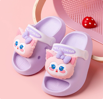 Mini Fashion – Cheerful & Safe – Polka Beach Slippers