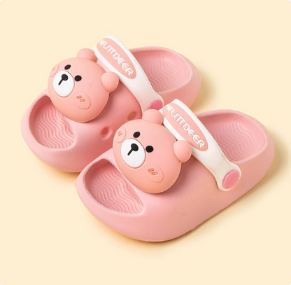 Mini Fashion – Cheerful & Safe – Polka Beach Slippers