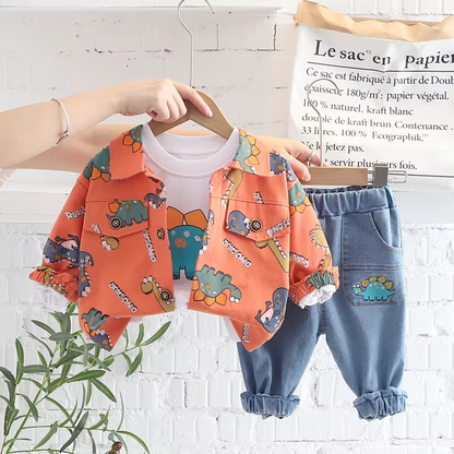 Mini Fashion™ - Toddler & Adventure - 3-Piece Clothing Set
