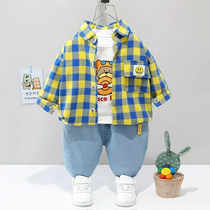 Mini Fashion™ - Toddler & Adventure - 3-Piece Clothing Set