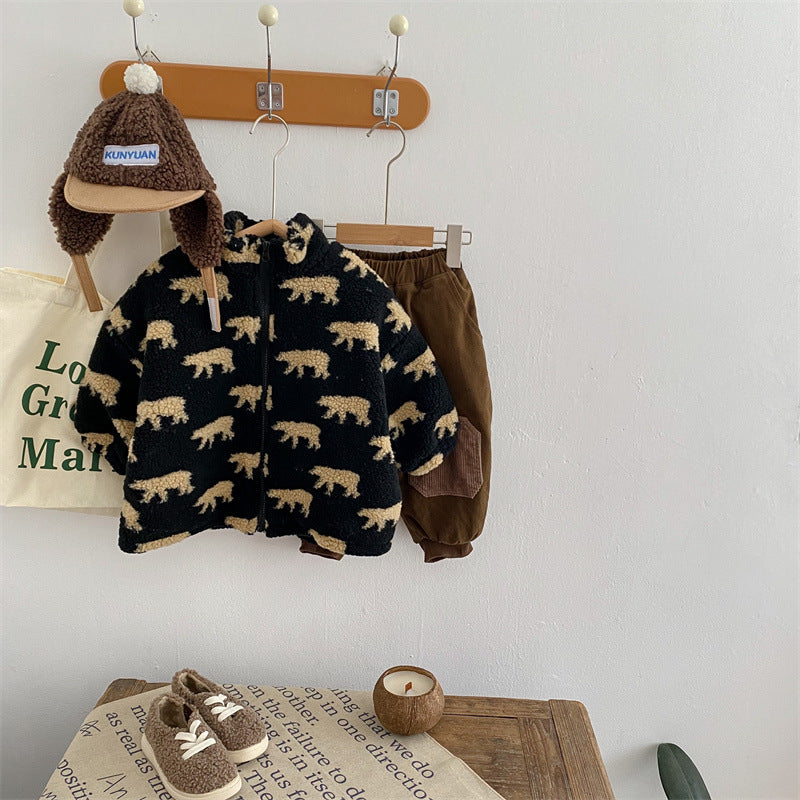 Mini Fashion™ – Extra Soft & Warm – Bear Fleece Vest