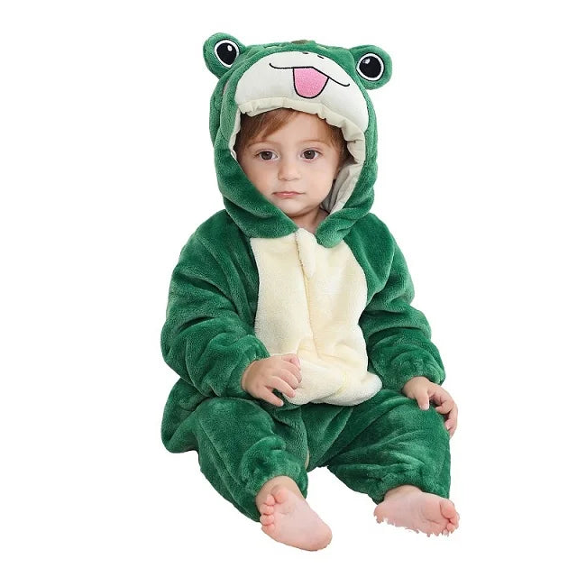 Mini Fashion - Sustainable & Washable - Animal Romper Onesie (0-24 months)
