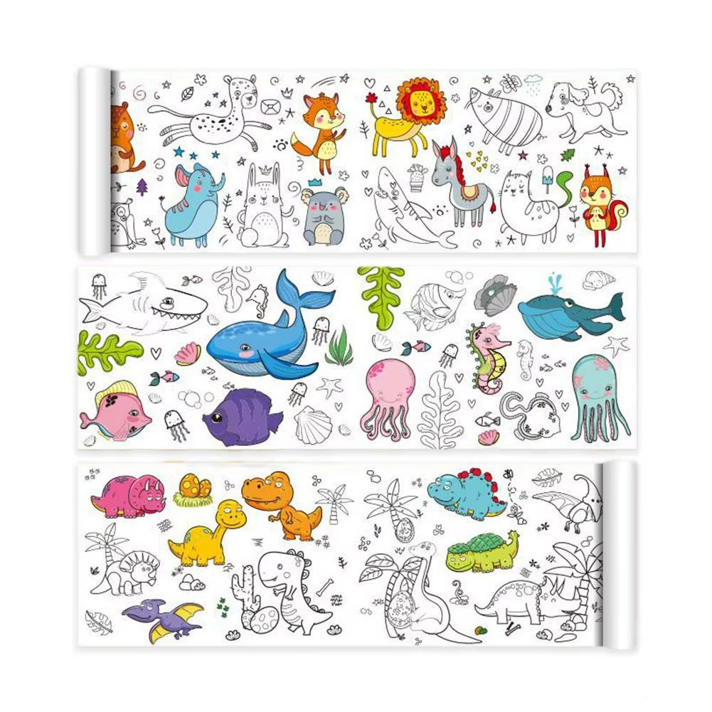ColoringPaper™ - Unleash your little one's creativity! - XXL Coloring Page