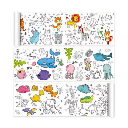 ColoringPaper™ - Unleash your little one's creativity! - XXL Coloring Page