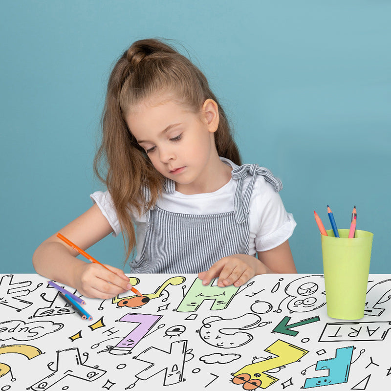 ColoringPaper™ - Unleash your little one's creativity! - XXL Coloring Page