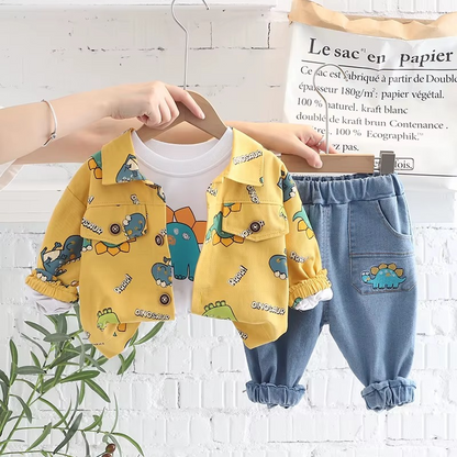 Mini Fashion™ - Toddler & Adventure - 3-Piece Clothing Set