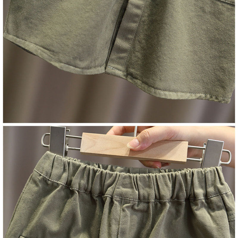 LittleExplorer – Comfortable & Stylish – Kids' Pants & Shirt Set
