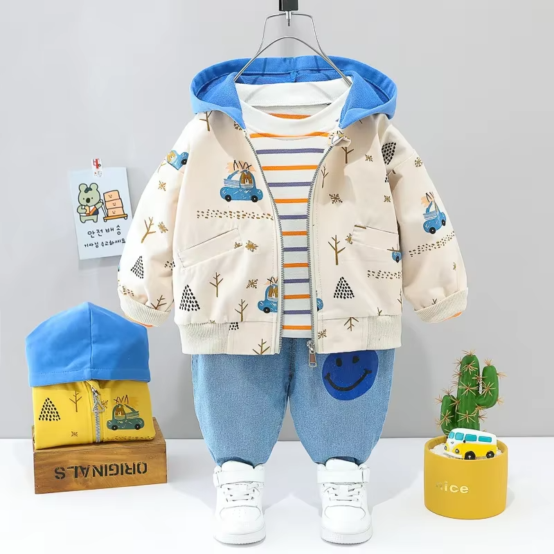 Mini Fashion™ - Toddler & Adventure - 3-Piece Clothing Set