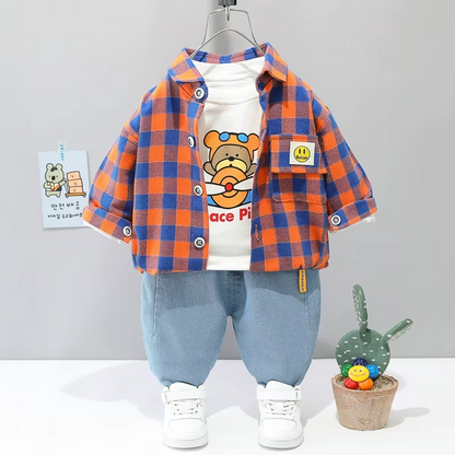 Mini Fashion™ - Toddler & Adventure - 3-Piece Clothing Set