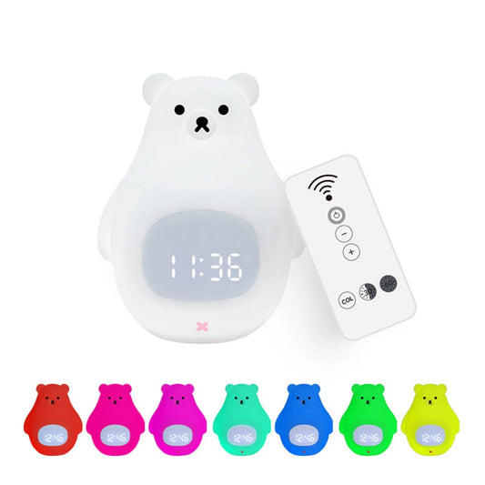 Kids Alarm Clock | LED Light | Sleep Trainer Lightweight Design Soft