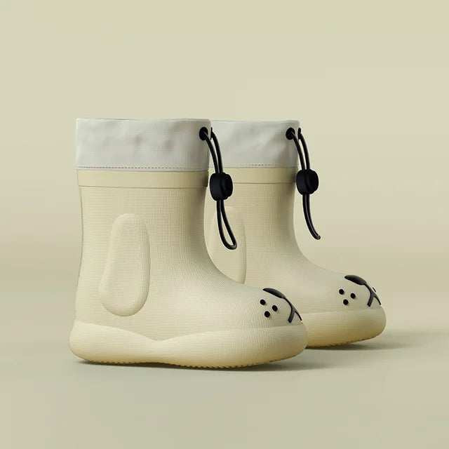 PuddlePaws – Waterproof & Playful – Woof Rain Boots