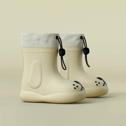PuddlePaws – Waterproof & Playful – Woof Rain Boots