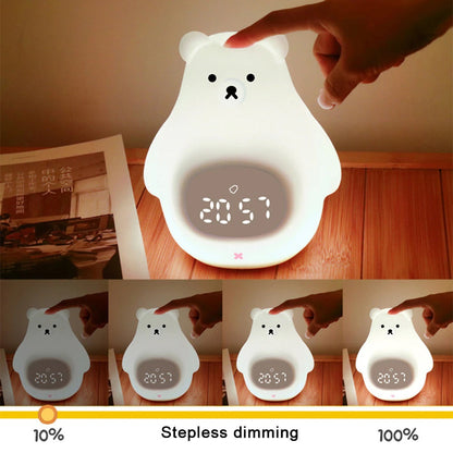 Bear Alarm™ - Sleep Trainer for Kids - Night Light Alarm Clock