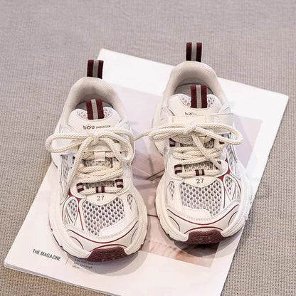 Mini Fashion – Breathable & Lightweight – Bordeaux Kids' Sneakers
