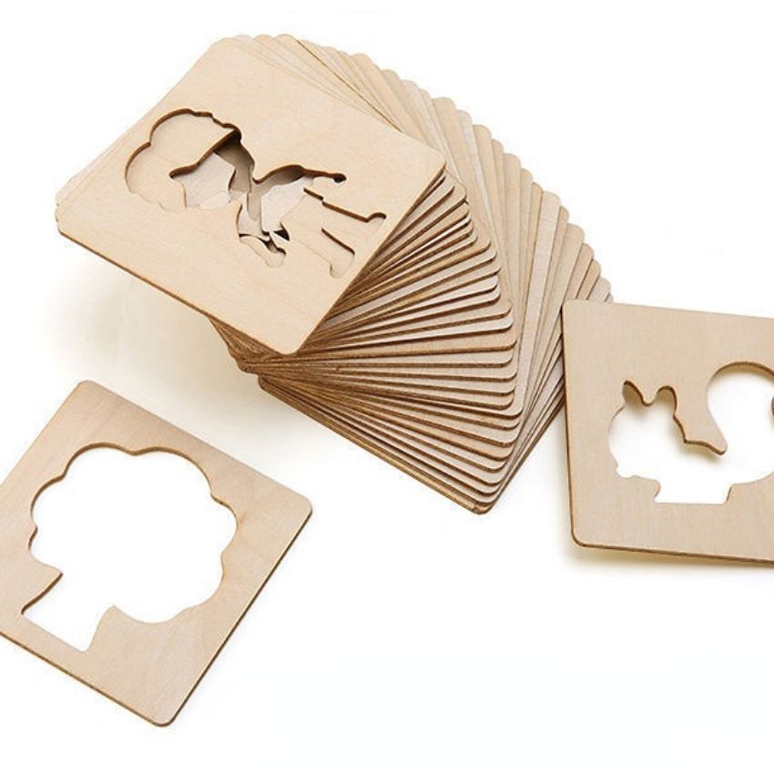 Kids Drawing Templates | Stencil Guides | Art Craft Tool Unisex Design