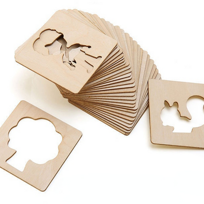 Kids Drawing Templates | Stencil Guides | Art Craft Tool Unisex Design
