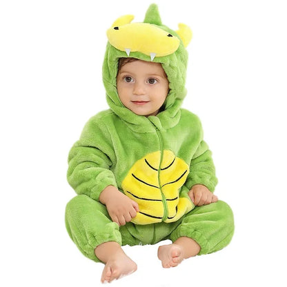 Mini Fashion - Sustainable & Washable - Animal Romper Onesie (0-24 months)