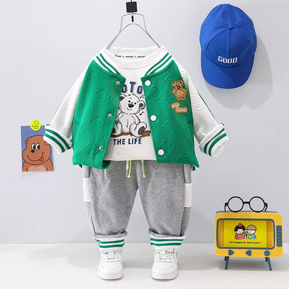 Mini Fashion™ - Toddler & Adventure - 3-Piece Clothing Set