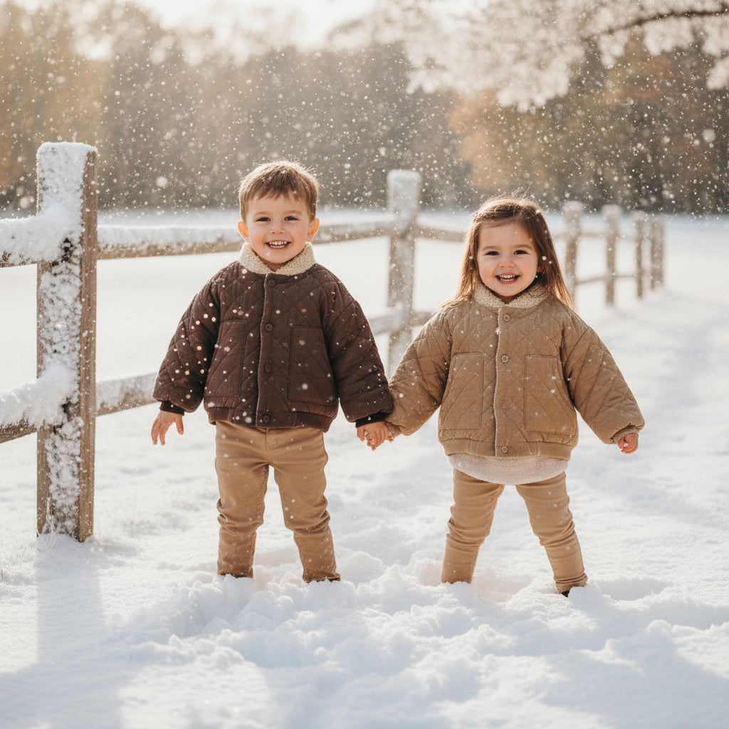 LittleWanderer – Warm & Stylish – Padded Children's Jacket