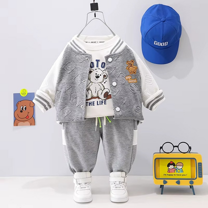 Mini Fashion™ - Toddler & Adventure - 3-Piece Clothing Set