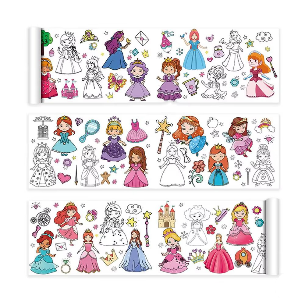 ColoringPaper™ - Unleash your little one's creativity! - XXL Coloring Page
