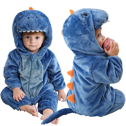 Mini Fashion - Sustainable & Washable - Animal Romper Onesie (0-24 months)
