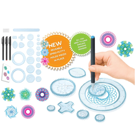 Kids Spirograph Drawing Set | Geometric Design Tool | Boys and Girls