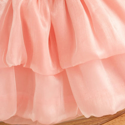 Tulip Mesh Dress – Elegant & Comfort – Kids Dress