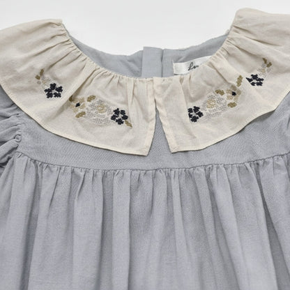 Princess Dress – Stylish & Comfortable – Dress with Embroidered Collar