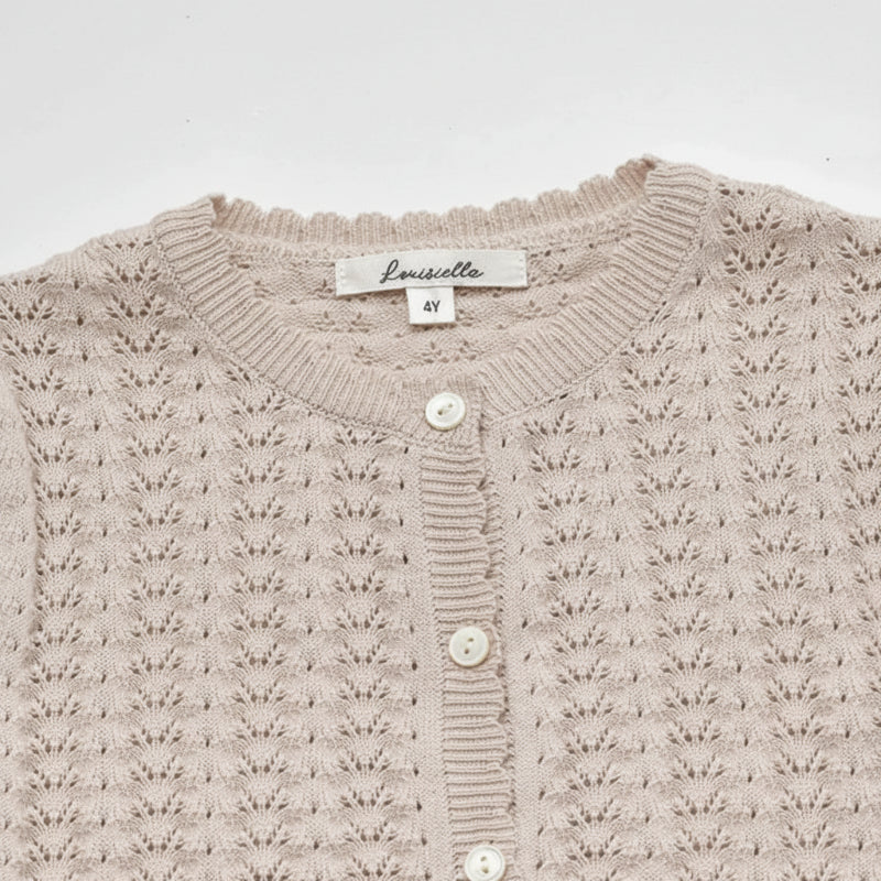 Buttoned Cardigan – Soft & Comfortable – Knitted Children's Vest