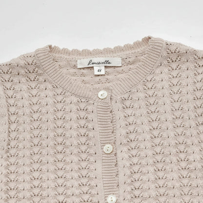 Buttoned Cardigan – Soft & Comfortable – Knitted Children's Vest