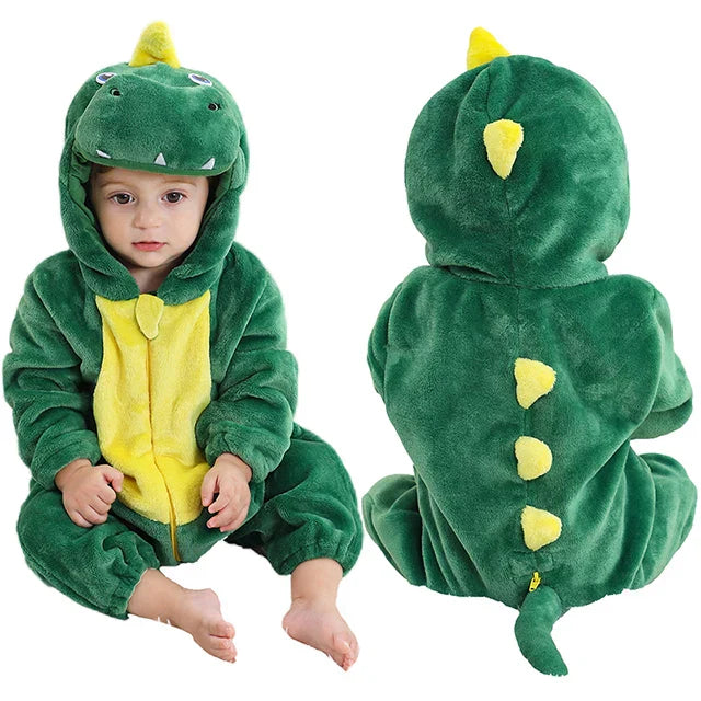 Mini Fashion - Sustainable & Washable - Animal Romper Onesie (0-24 months)