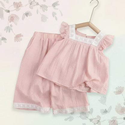 Sleeveless Tops & Pants – Soft & Stylish – Kids Clothing Summer Set