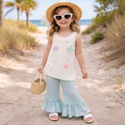 Girls Summer Outfit – Trendy and Comfortable – Summer Children's Clothing Set