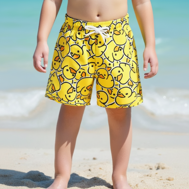 SunnySplash – Light & Comfortable – Boys' Swim Trunks