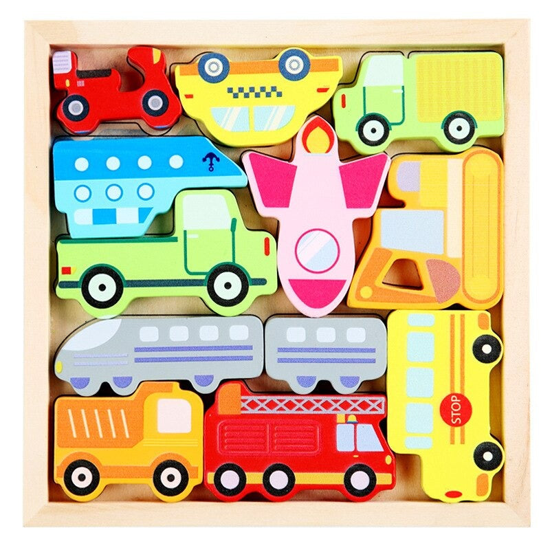 Woods™ - Which shapes fit in the list? - Shapes puzzle (2+1 FREE)