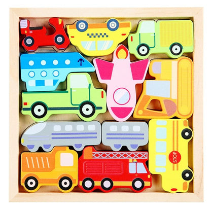 Woods™ - Which shapes fit in the list? - Shapes puzzle (2+1 FREE)