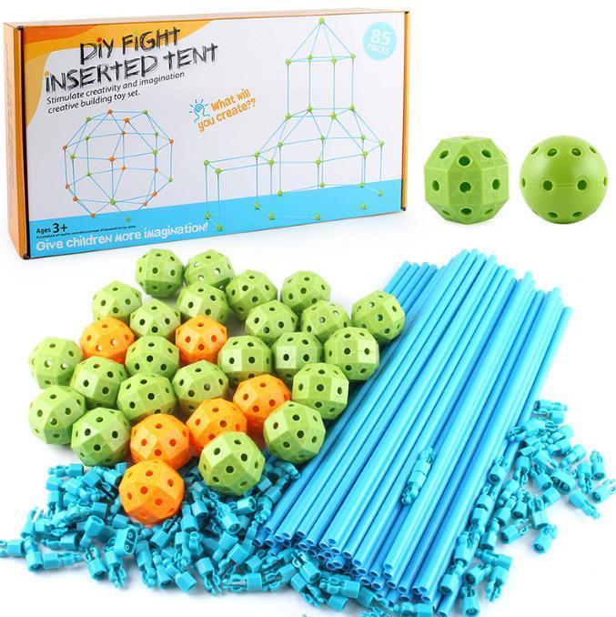 Kids Building Kit | DIY Tent | Construction Play Set Unisex Design