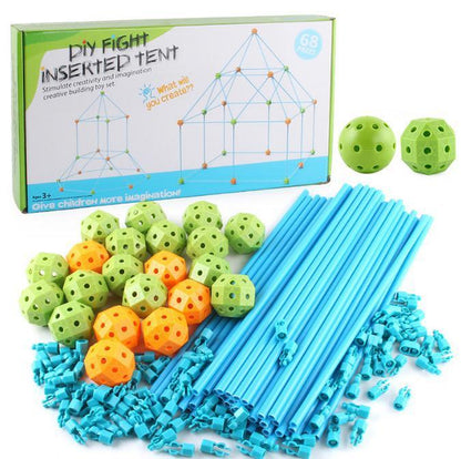 Kids Building Kit | DIY Tent | Construction Play Set Unisex Design