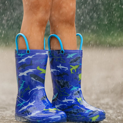 RainySteps – Easy & Waterproof – Rain Boots with Print & Loop