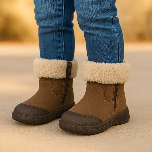 FrostyStep – Warm & Safe – Children's Winter Boots with Fleece