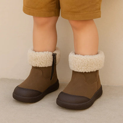 FrostyStep – Warm & Safe – Children's Winter Boots with Fleece