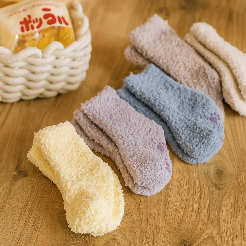 SnuggleBoo – Warm & Soft – Fleece Baby Socks